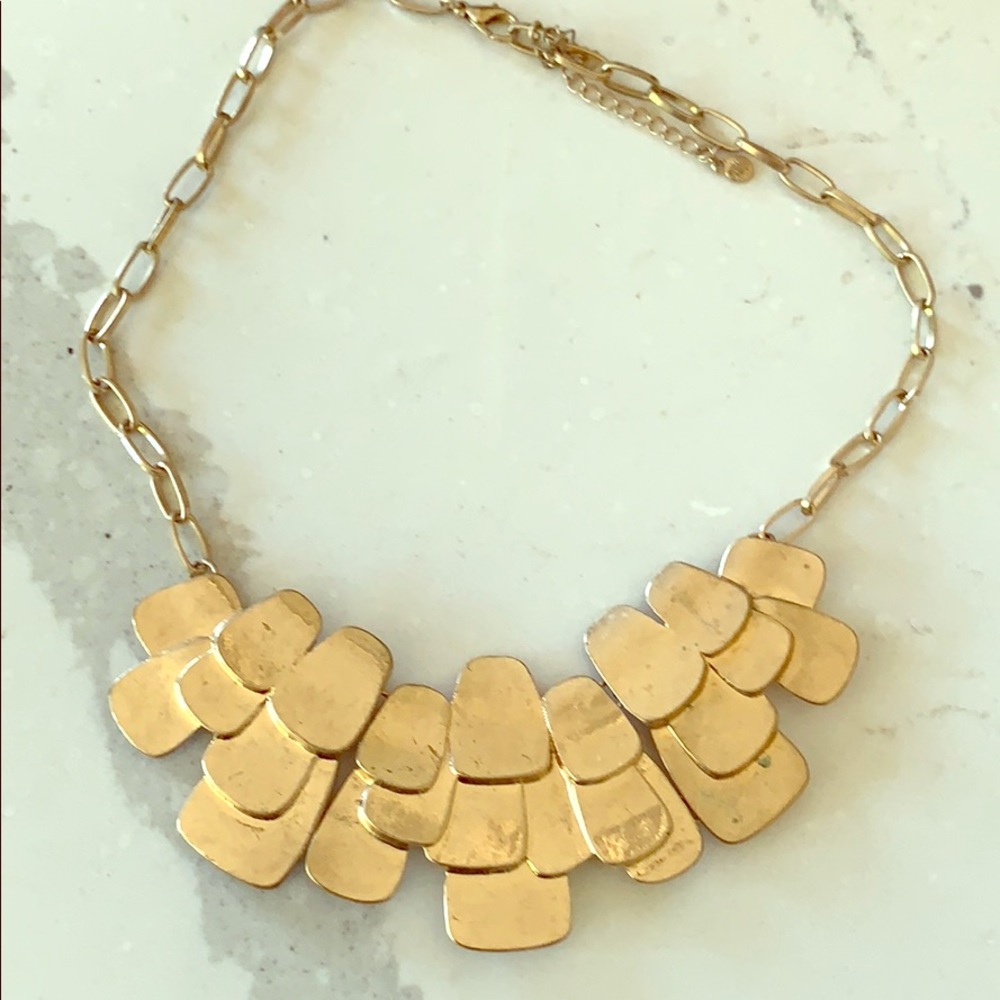 Gold plated necklace